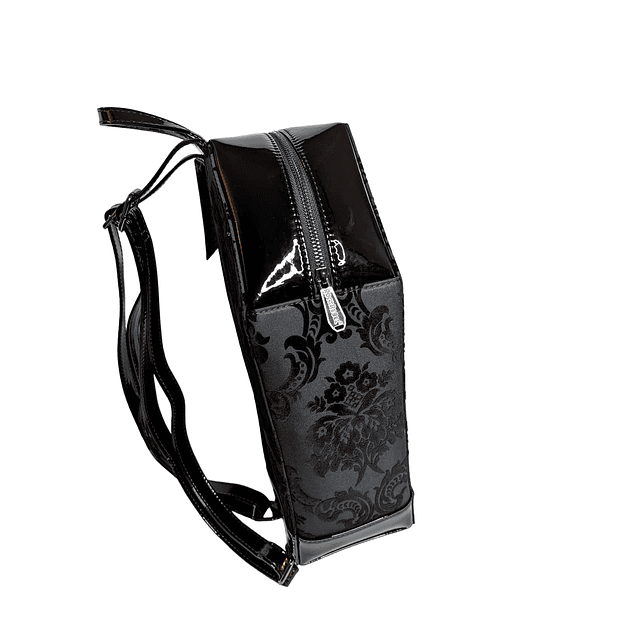 Mochila ataúd negra Madame Mistress Damask de