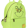 x The Grinch Face Cosplay Mini mochila de piel sintética tal