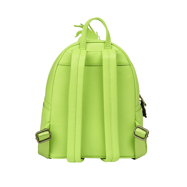 x The Grinch Face Cosplay Mini mochila de piel sintética tal