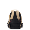 JS011B Mochila de viaje para computadora portátil beige, com