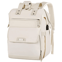 Mochila para computadora portátil para mujer, bolsa de compu