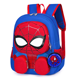 Mochila estilo araña de dibujos animados Mochila con diseño