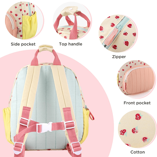 Mochila para niños pequeños para niñas - Mochila para niños