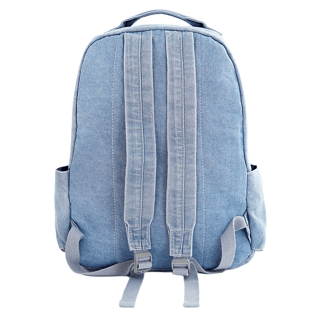 Mochila de mezclilla Estilo casual Mochilas de jeans ligeras