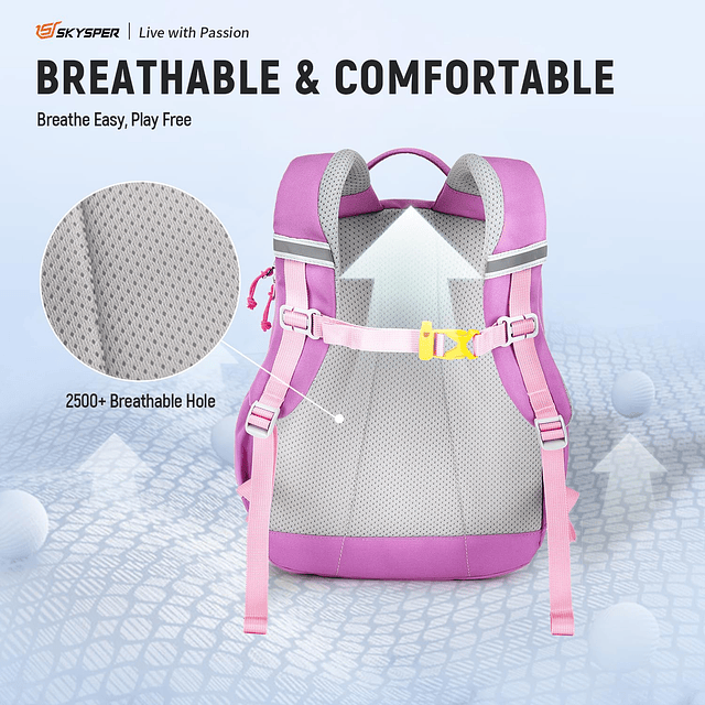 Mochila pequeña para niños, mochila de viaje para niños pequ