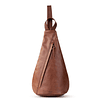 Mochila Geo Sling en Piel, Diseño Convertible, Teca