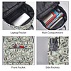 Mochila de 16 pulgadas con diseño de dólar estadounidense pa