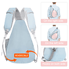 Bolso bandolera para mujeres y hombres: Mochila bandolera pe