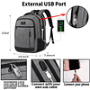 Mochila para computadora portátil de viaje extra grande, moc