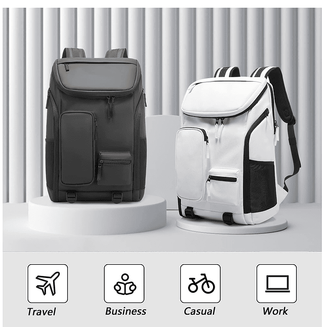 Mochila de viaje para ordenador portátil para hombres y muje