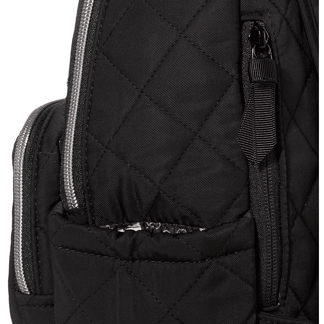 Mochila pequeña Performance Twill para mujer, negro clásico,