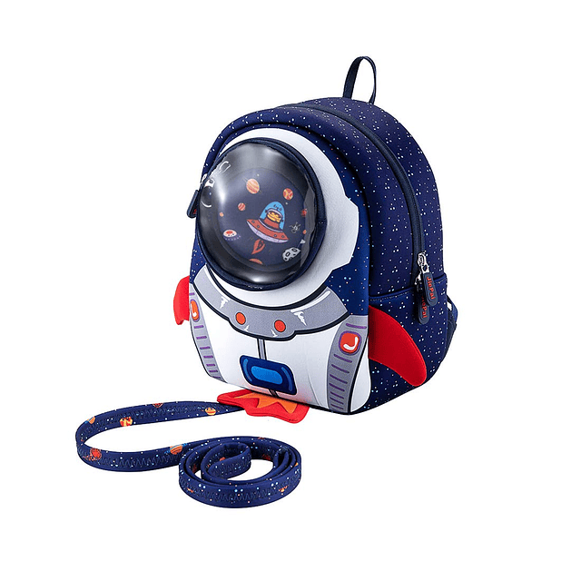 Mochila Rocket para niños pequeños con correa de arnés para