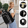 Mochila de viaje para mujer, mochila para computadora portát