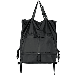 Mochila convertible con compartimento para zapatos, impermea