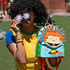 Nickelodeon Rugrats Chuckie Cosplay Mochila De Mujer Con Gaf