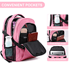 Mochilas para mujer, mochila para portátil de hasta 15,6 pul