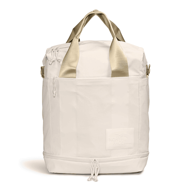 Mochila utilitaria Never Stop para mujer, Gardenia White/Gra