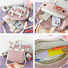 Bolsos Lindos Mochila Kawaii Bolsa De Mensajero para La Escu