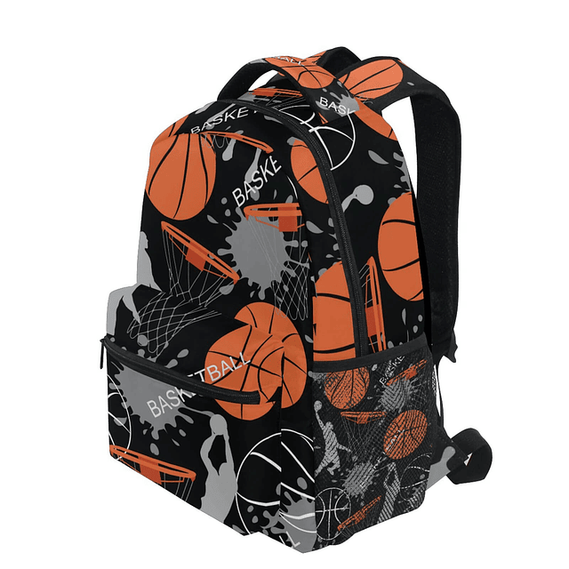 Mochila escolar de baloncesto deportiva para niños y niñas,