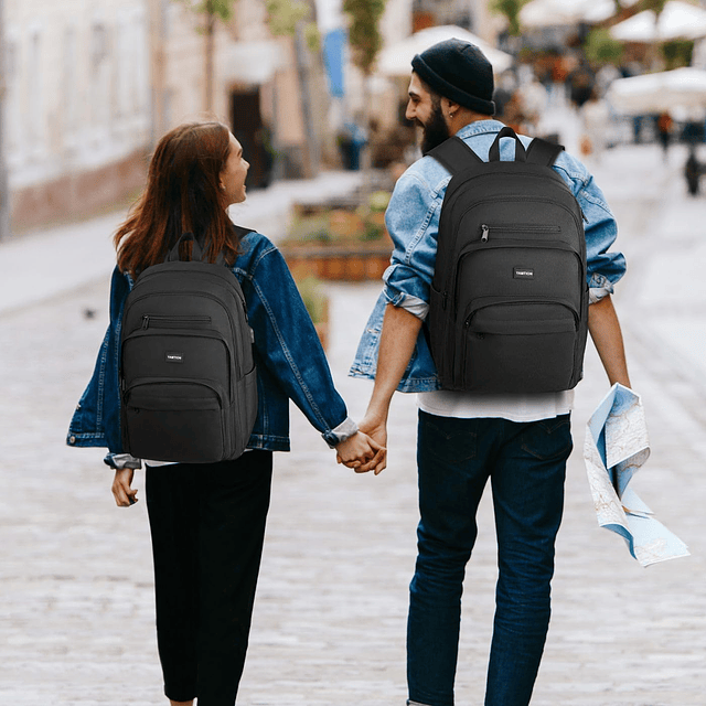 Mochila para computadora portátil para hombres y mujeres, mo