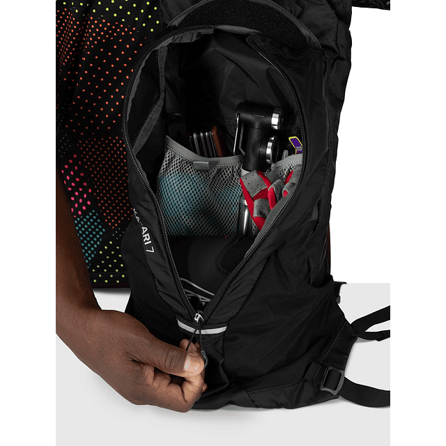 Mochila de ciclismo para hombre Katari de 7 litros con depós