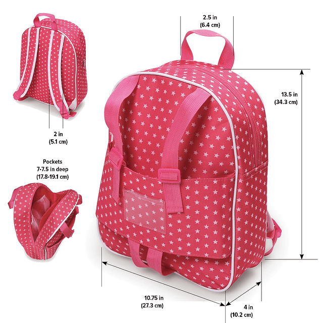 Bolsa De Almacenamiento De Mochila De Viaje De Muñeca De Jug