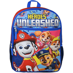 Mochila Paw Patrol de 16 - HERO UNLEASHED