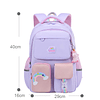 Mochila De Unicornio Púrpura Para Niños Para Niña,Bolsa De L