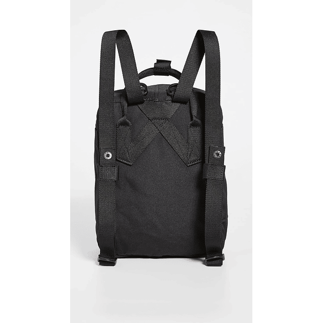 Fjallraven Re-Kanken Mini, Mujer, Negro, Talla única