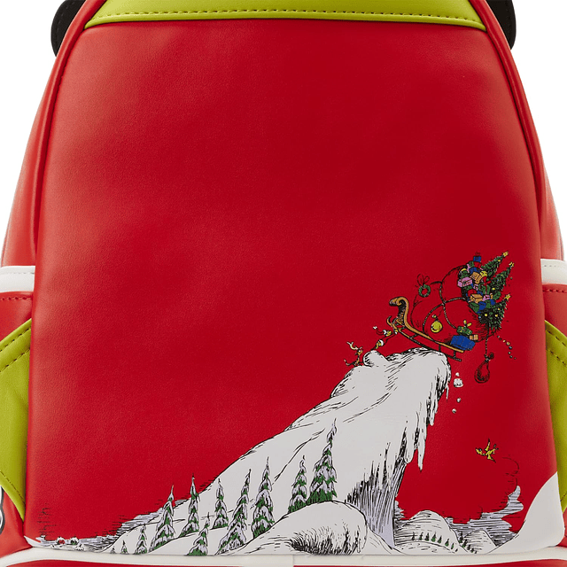 DR Seuss Grinch LENTICULAR Corazón Mini Mochila