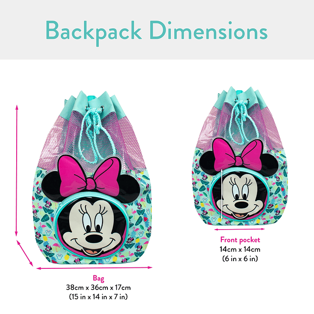 Bolsa de natación Minnie Mouse | Bolso De Bañador Para Niña