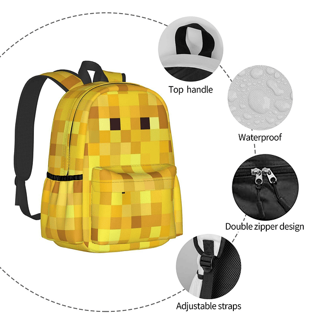 Mochila escolar para niños, mochila con correas ajustables p