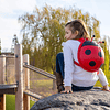 Mochila Ladybug para niños pequeños y niños: perfecta para g