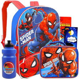 Mochila Spiderman y lonchera para niños – Paquete con mochil