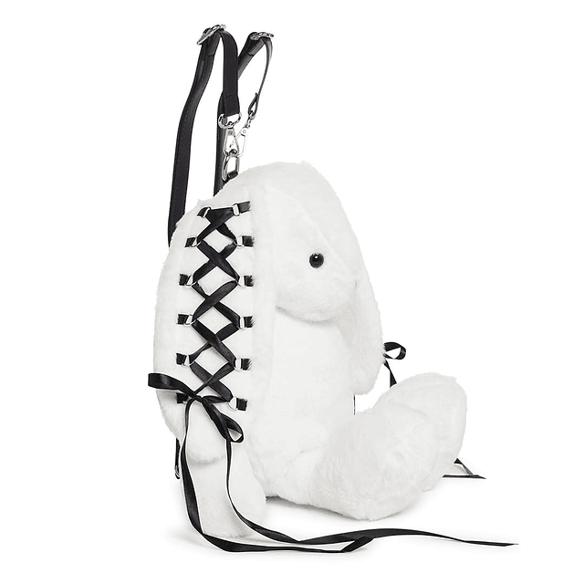 Mochila de peluche Cuddly Bunny - White OS