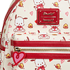 Sanrio Pochacco Hearts Mini mochila, 10 1/2 pulgadas de alto