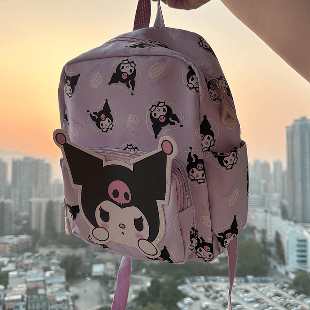 Mochila Kawaii Kumi para adolescentes y mujeres, mini mochil