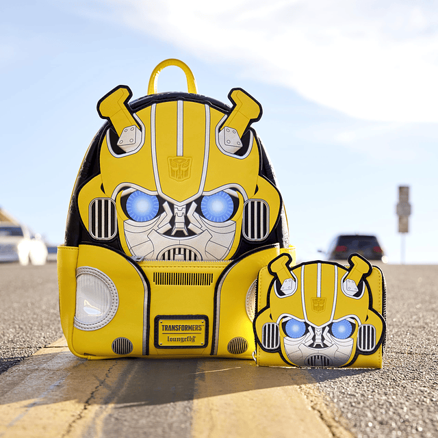 Minimochila Hasbro Transformers Bumblebee, exclusiva de Amaz