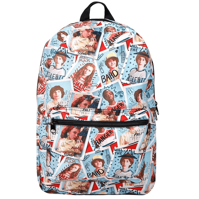 Mochila con personajes de Stranger Things AOP