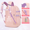 Juego de mochila Kawaii de 2 piezas con bolsa de almuerzo, m