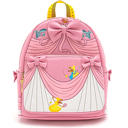 Mini mochila con vestido del 70.º aniversario de Cenicienta