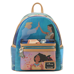 Mini mochila con escena de princesa Pocahontas de Disney