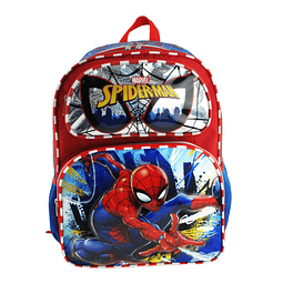 Marvel - Mochila Deluxe de tamaño completo de Spider-Man de