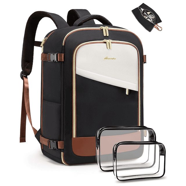 Mochila de viaje grande para mujer: Mochila de mano de 40 L