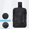 Mochila antirrobo para ordenador portátil con USB, mochila i