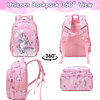 Mochila para niñas, Mochila de Unicornio para niñas, Mochila