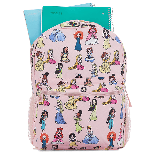 Mochila con estampado integral de princesa estándar