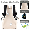 Mochila escolar para adolescentes y mujeres, lindo juego de