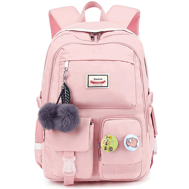 Mochila para niñas Mochila escolar linda para mujeres univer