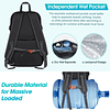 Mochila de senderismo Mochila de camping impermeable de 40 L